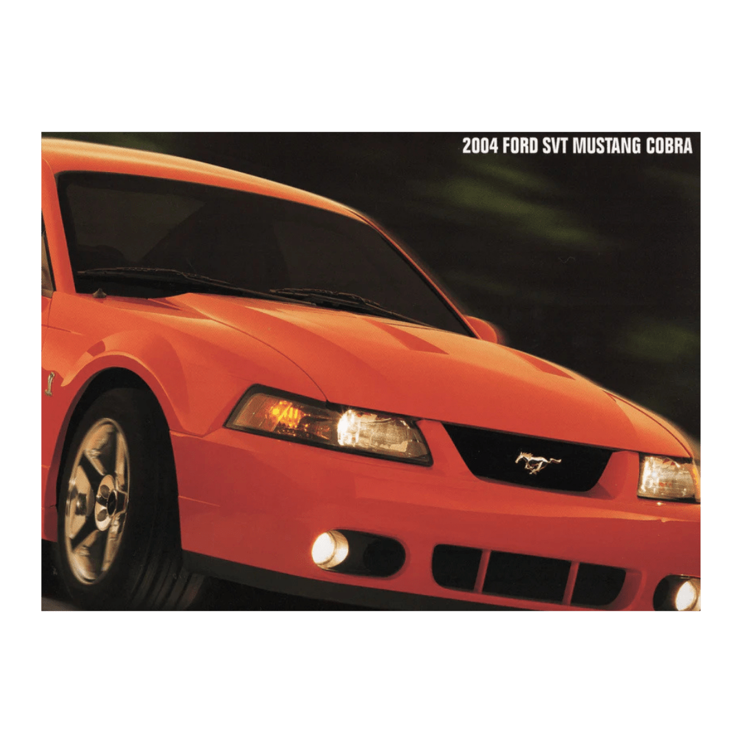 2004 Cobra Brochure – Ford Show Parts