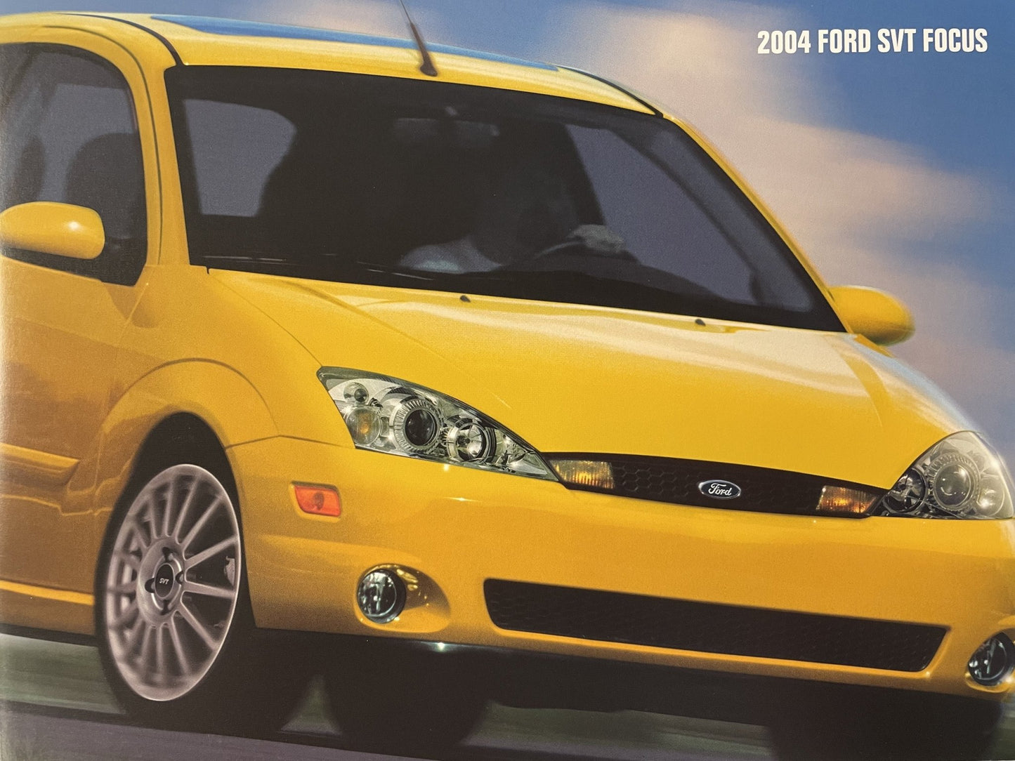 2004 SVT Focus Brochure - Ford Show Parts