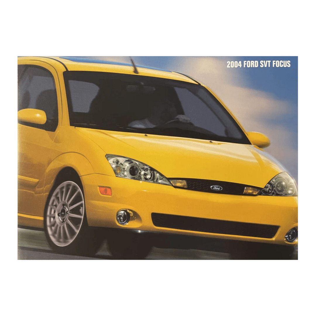 2004 SVT Focus Brochure – Ford Show Parts