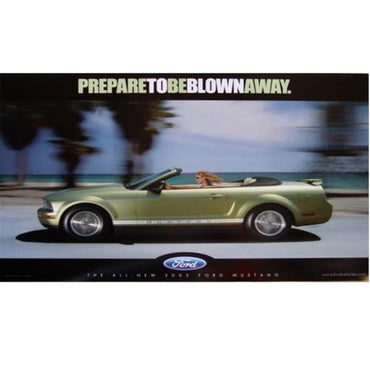 2005 Mustang 2 - sided Poster - Ford Show Parts
