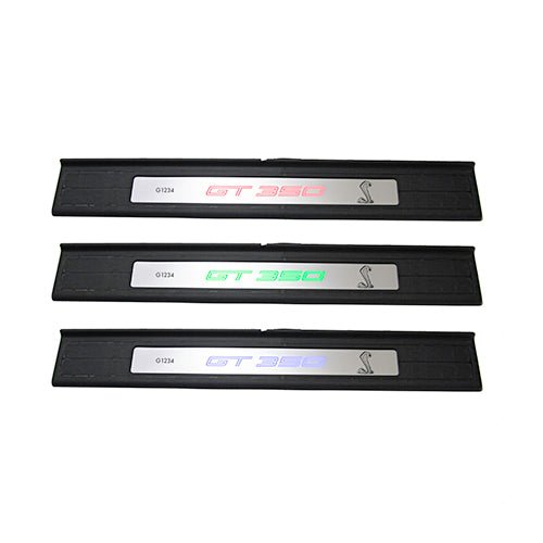 2015 - 2022 Custom Shelby GT350/GT500 Illuminated Sill Plates - Ford Show Parts