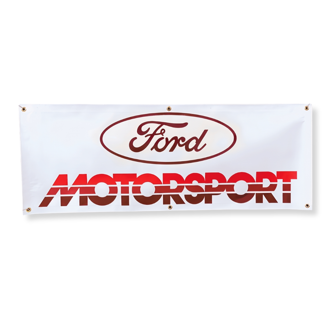 Ford Motorsport Vinyl Banner