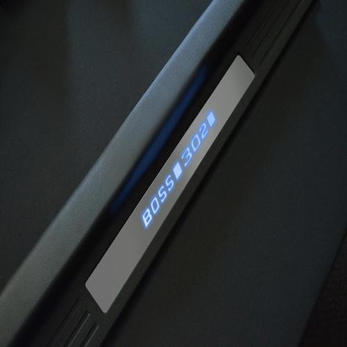 BOSS 302 Illuminated Door Sill Plates - Ford Show Parts