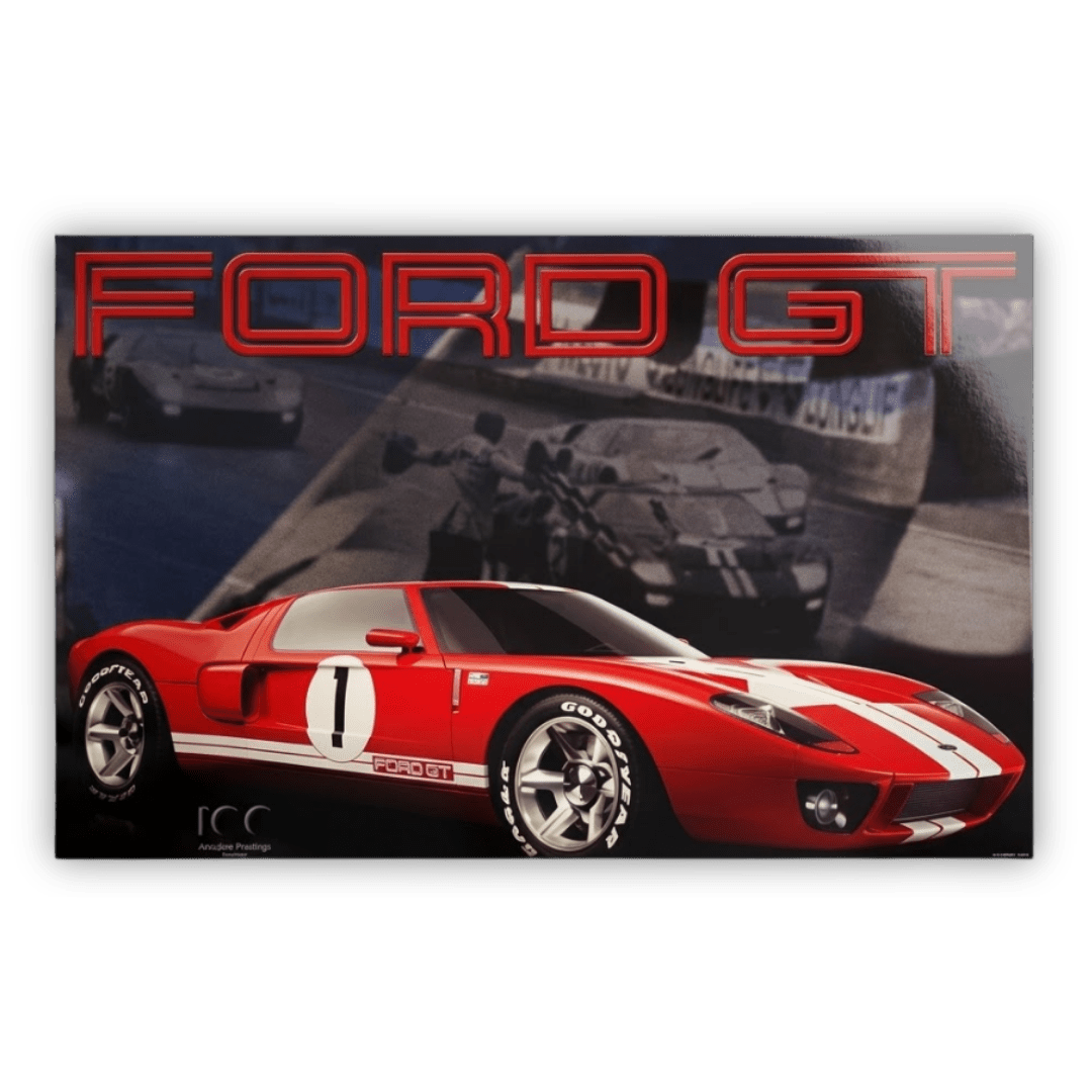 Ford GT Concept Poster - Ford Show Parts