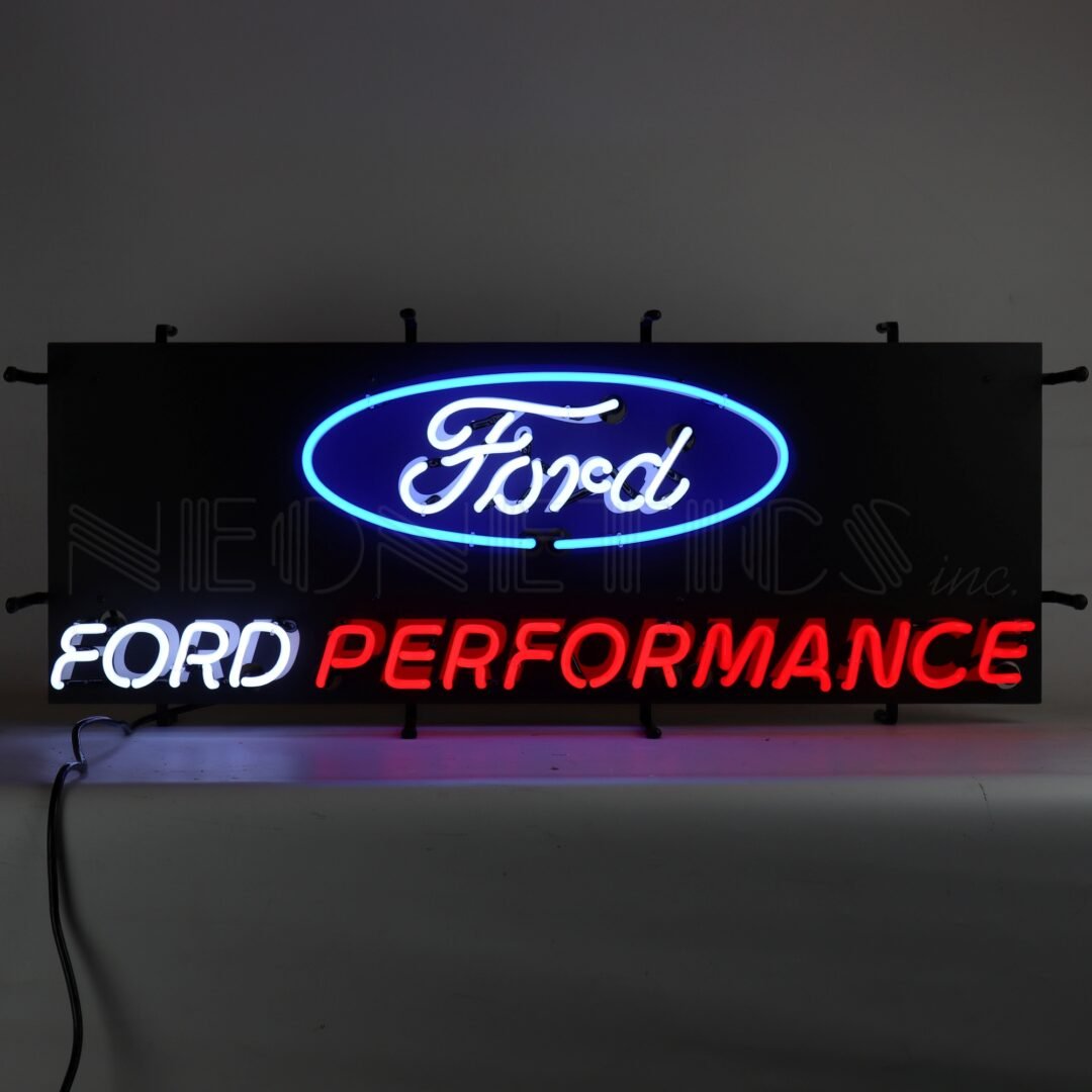 Ford Performance Neon Sign - Ford Show Parts