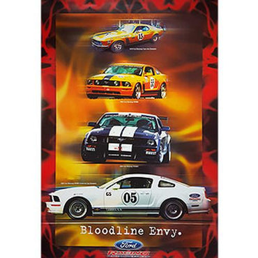 Ford Racing FR500 2 - Sided Poster - Ford Show Parts