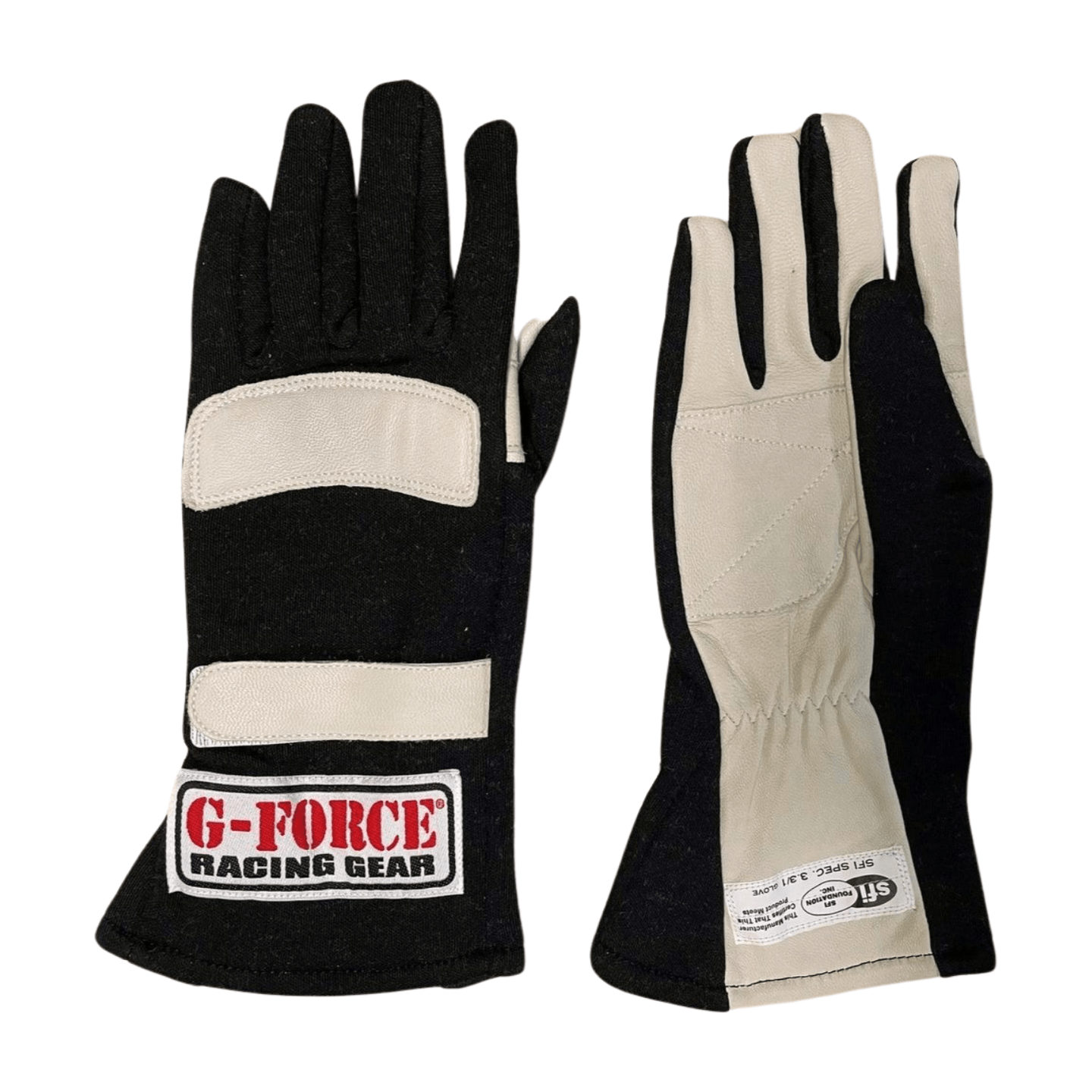 G Force 4100XXLBK G1 Series Racing Gloves 2XL size Black
