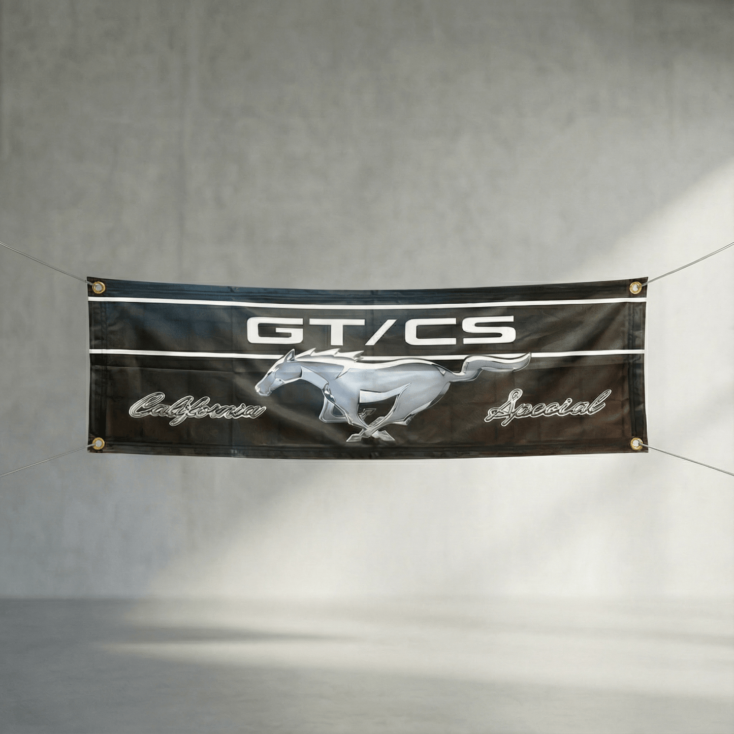 Mustang California Special (GT/CS) Fabric Show Banner - Ford Show Parts