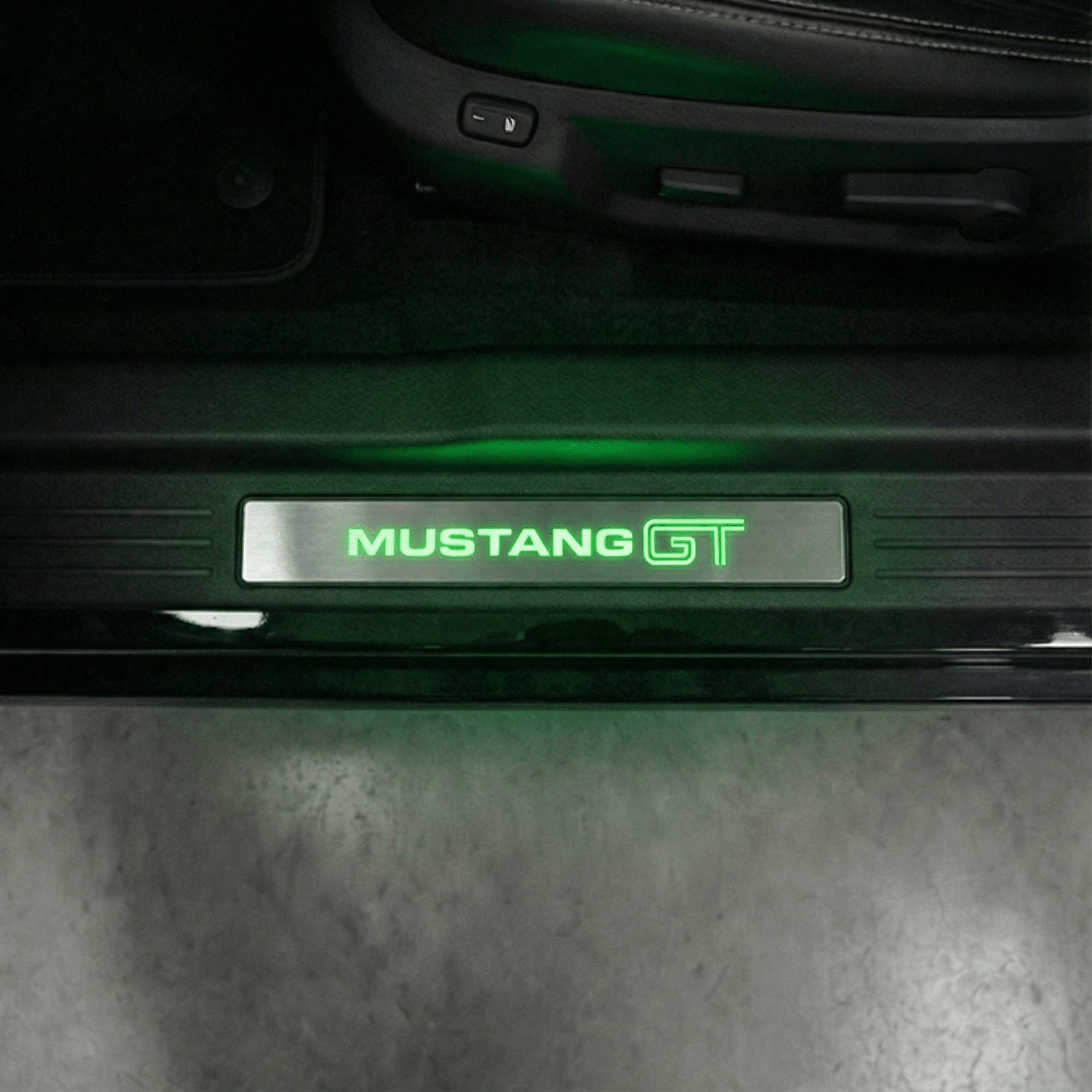 Mustang GT Illuminated Sill Plate - Ford Show Parts