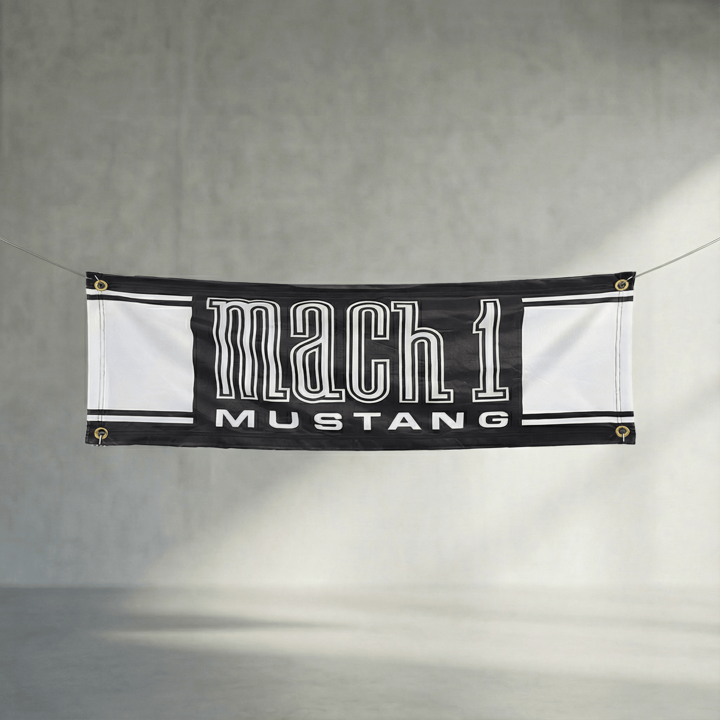 Ford and Mustang Mach 1 Fabric Show Banner - Ford Show Parts
