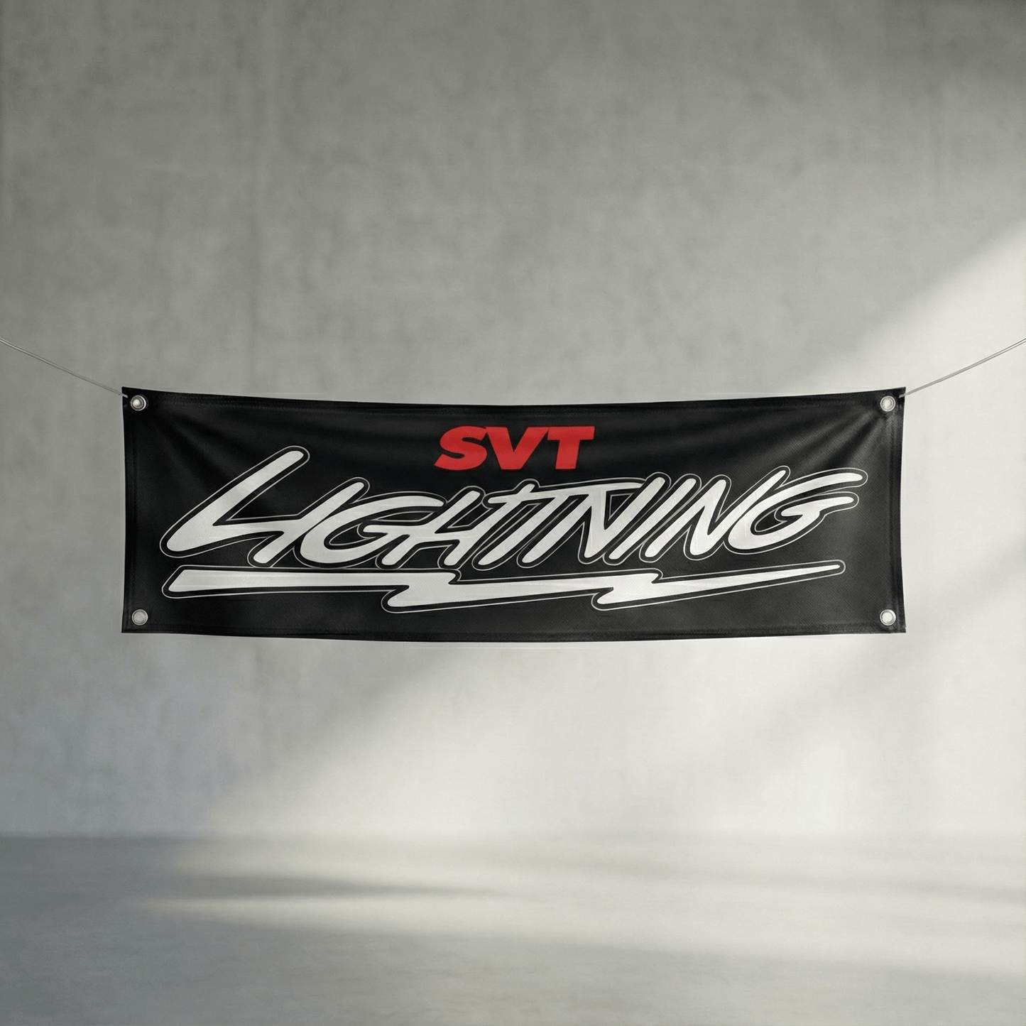 Mustang SVT Lightning Fabric Show Banner - Ford Show Parts