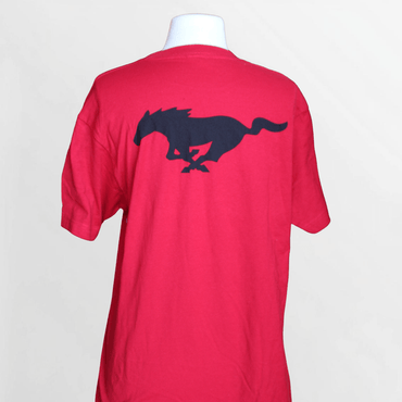Red Mustang Unleashed Pony Tee - Ford Show Parts