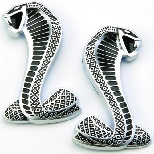 2007-2014 Mustang SVT 'Cobra' Snake Fender Emblems