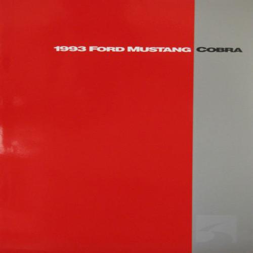 1993 Cobra Brochure - Ford Show Parts