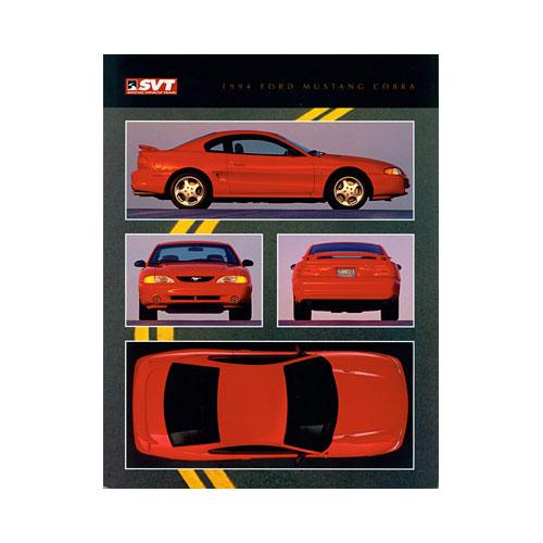 1994 Cobra Tech Data Card - Ford Show Parts