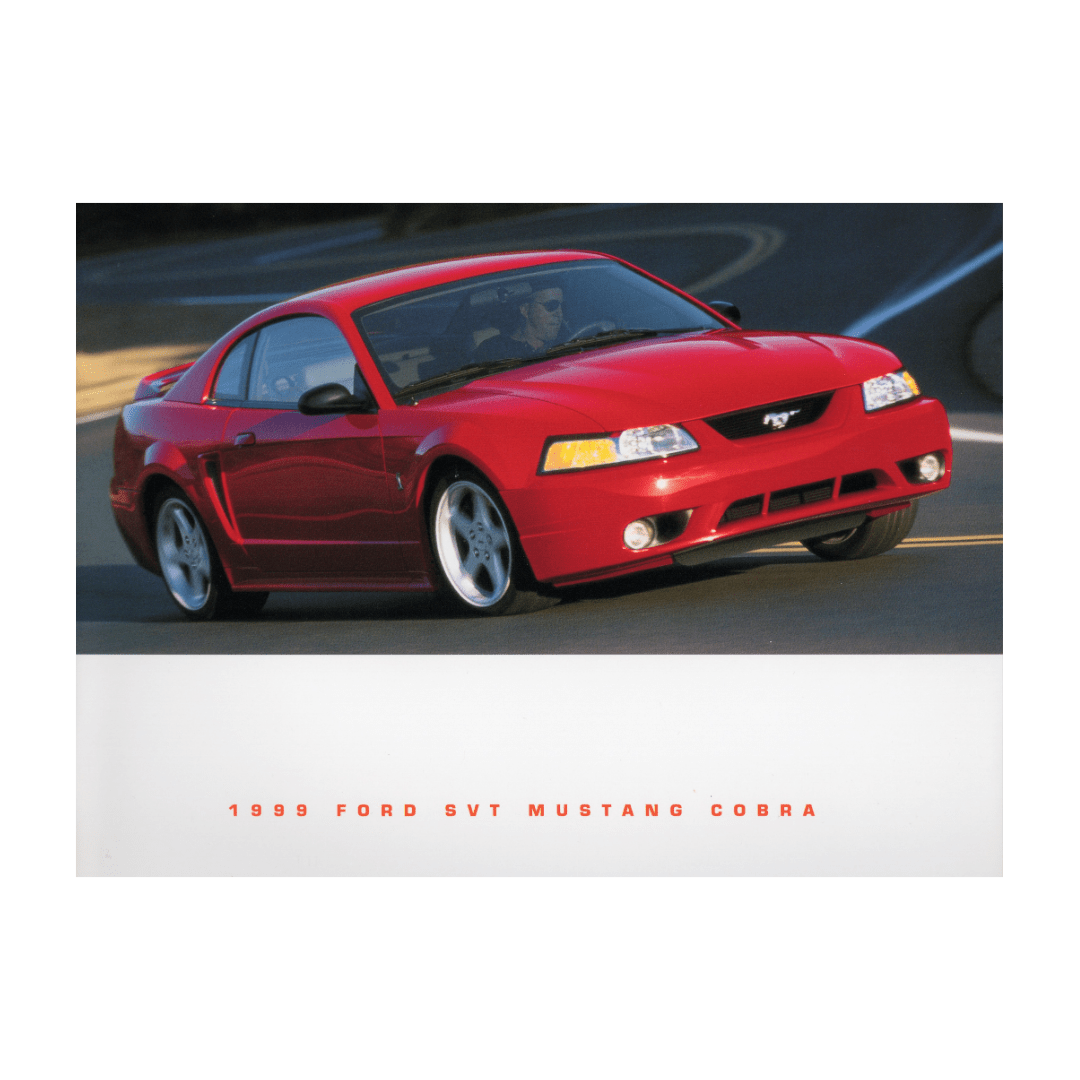 1999 Cobra Brochure - Ford Show Parts