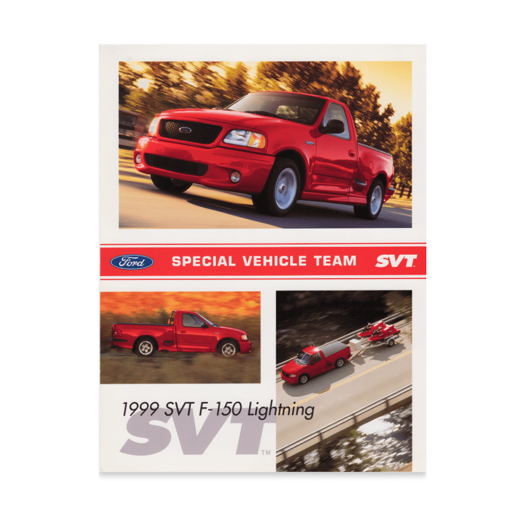 1999 Lightning Tech Data Card - Ford Show Parts