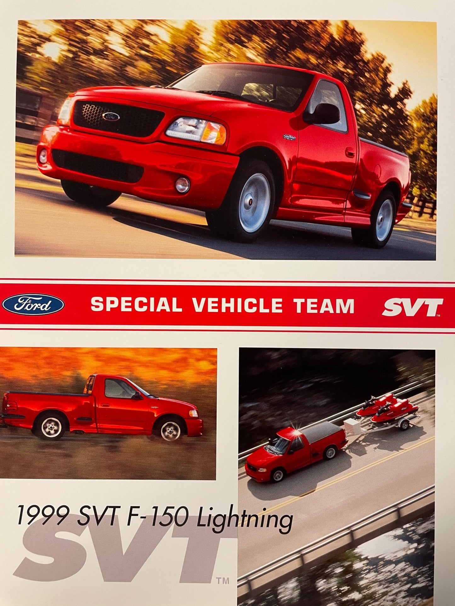 1999 Lightning Tech Data Card - Ford Show Parts