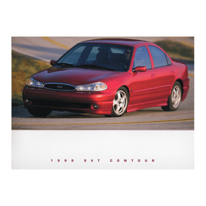 1999 SVT Contour Brochure - Ford Show Parts