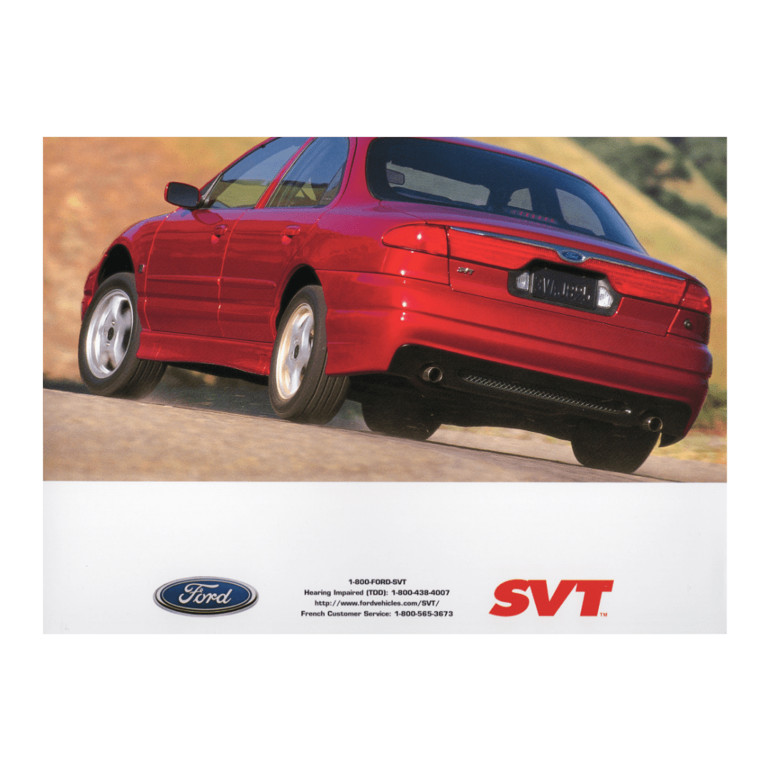 1999 SVT Contour Brochure - Ford Show Parts