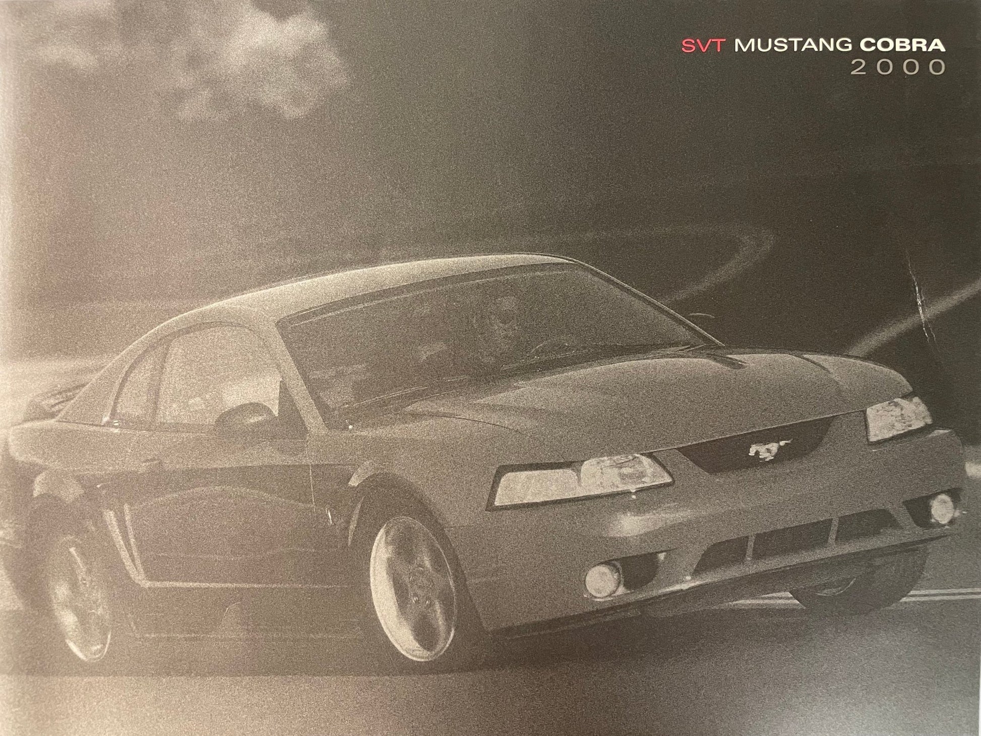2000 Cobra Brochure - Ford Show Parts