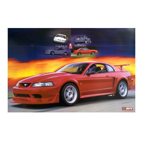 2000 Cobra R (History) Poster - Ford Show Parts