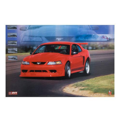 2000 Cobra R Poster - Ford Show Parts