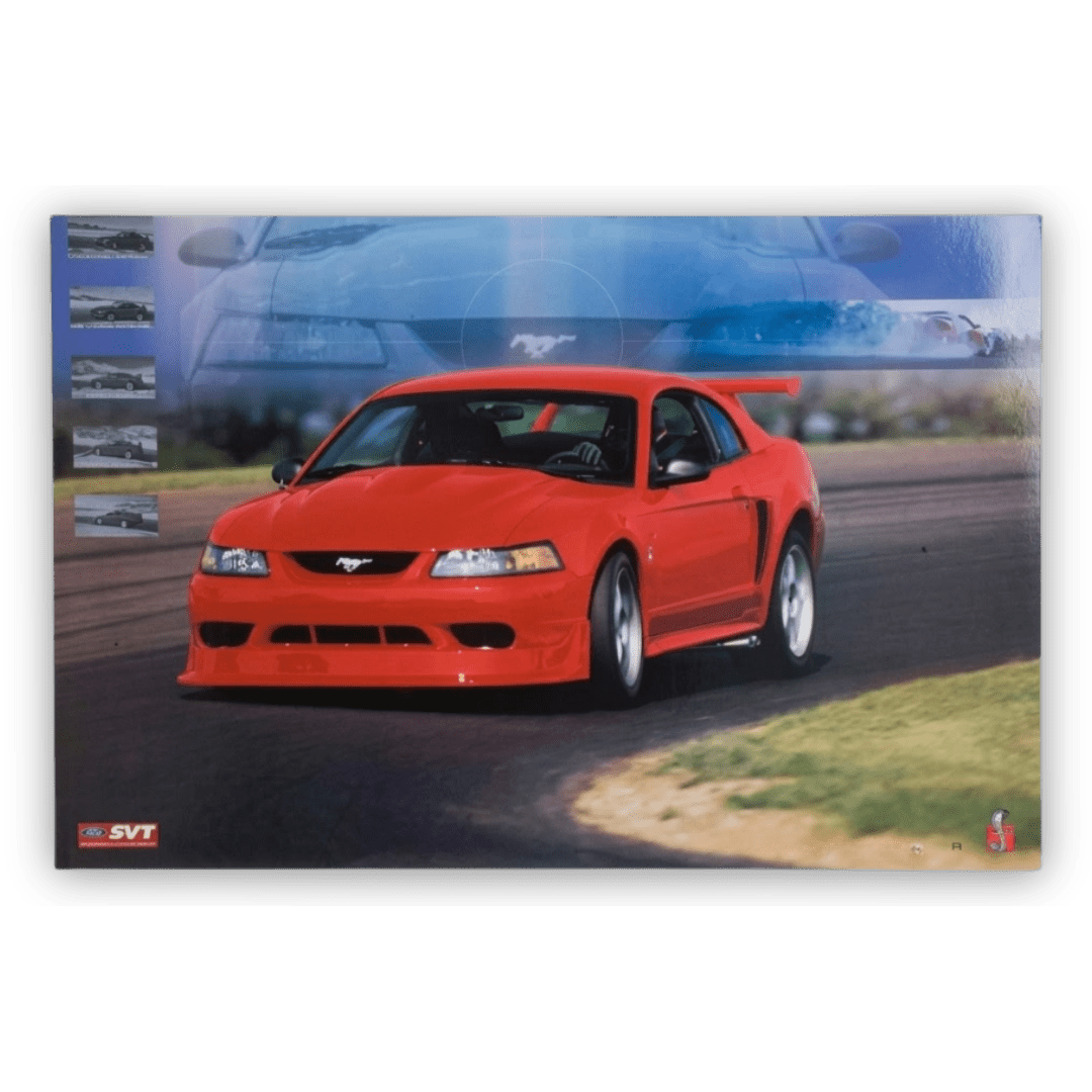 2000 Cobra R Poster - Ford Show Parts