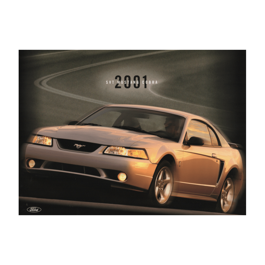 2001 Cobra Tech Data Card - Ford Show Parts