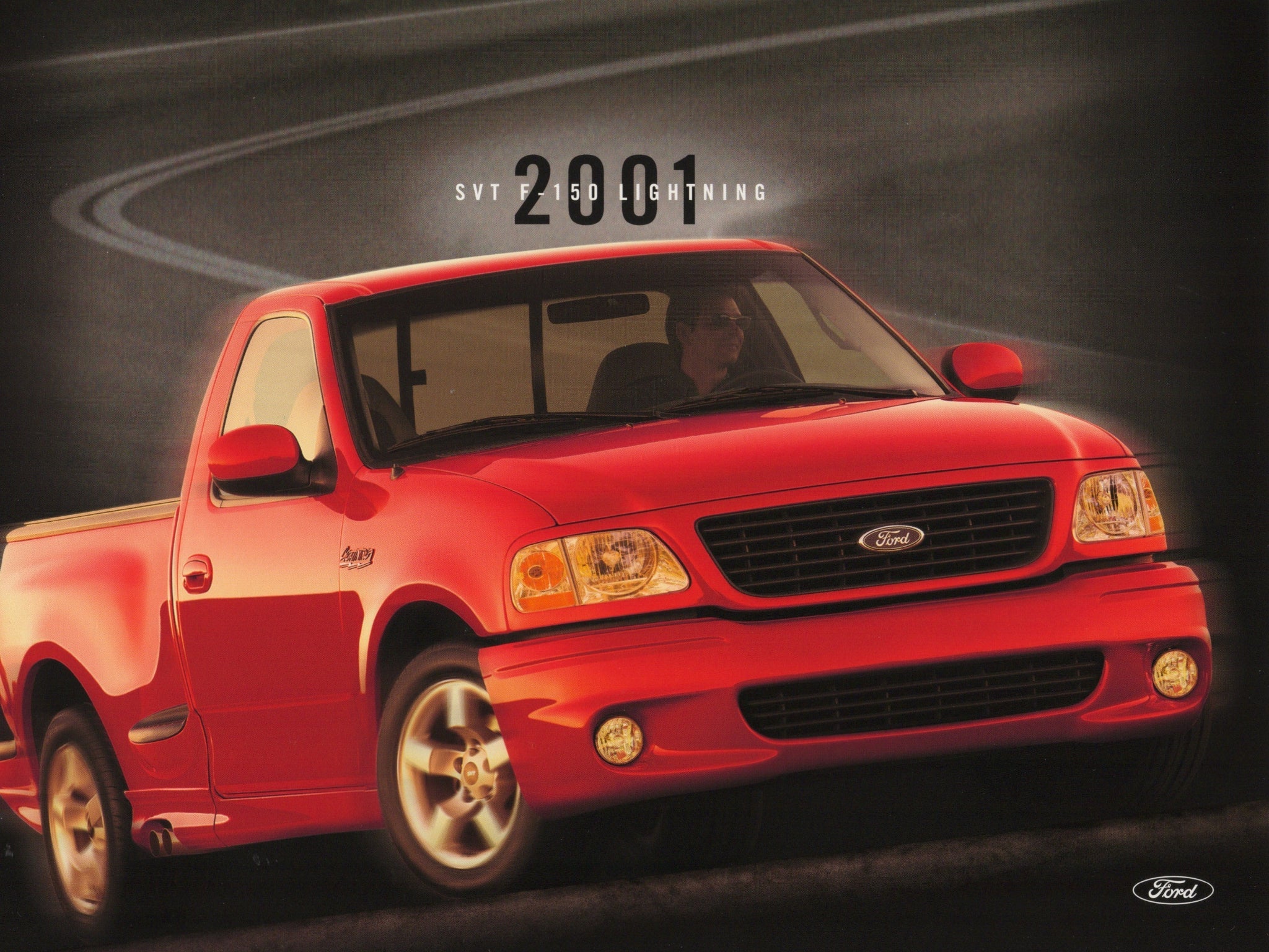 2001 Lightning Tech Data Card - Ford Show Parts