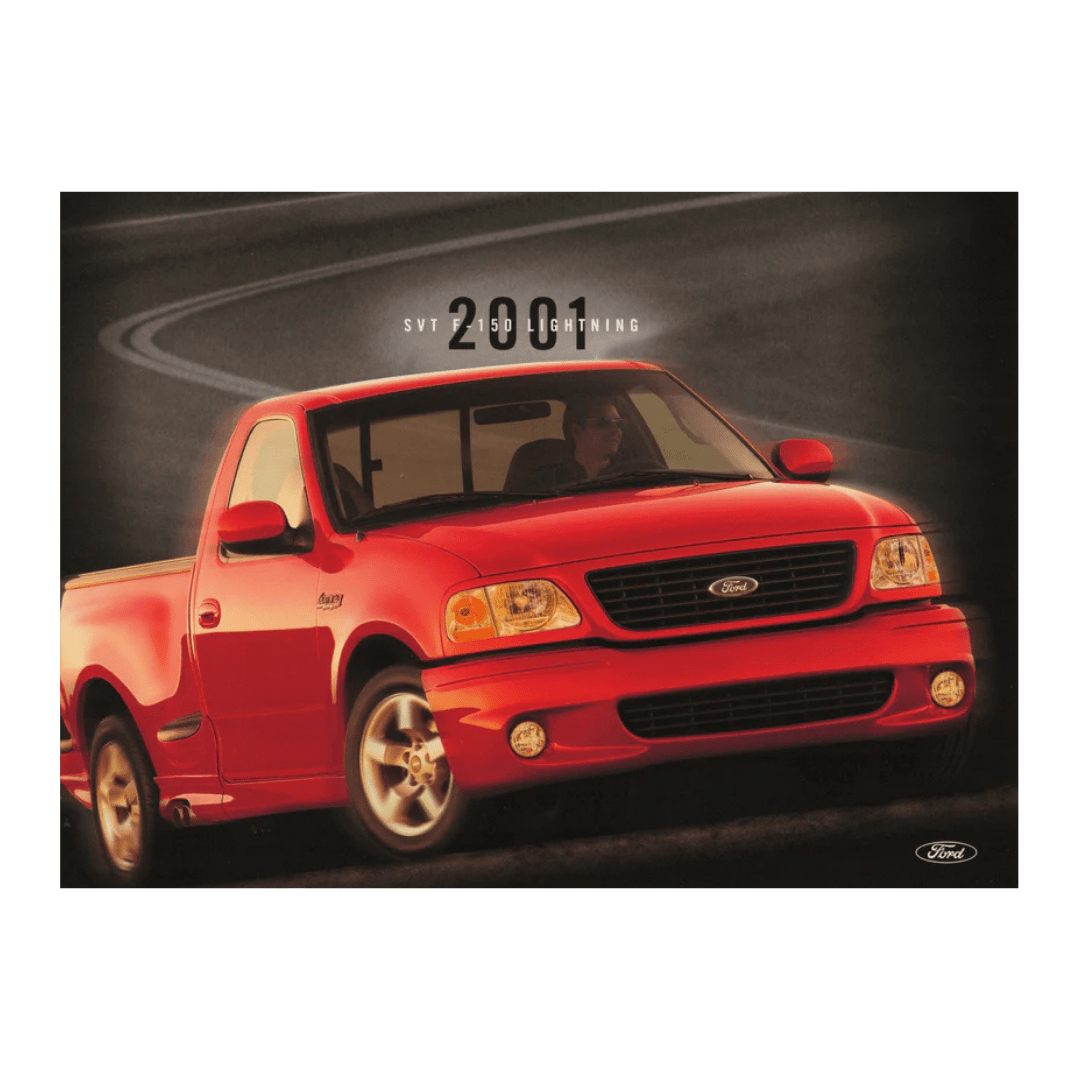 2001 Lightning Tech Data Card - Ford Show Parts