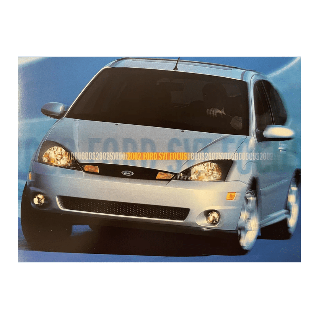 2002 SVT Focus Brochure - Ford Show Parts