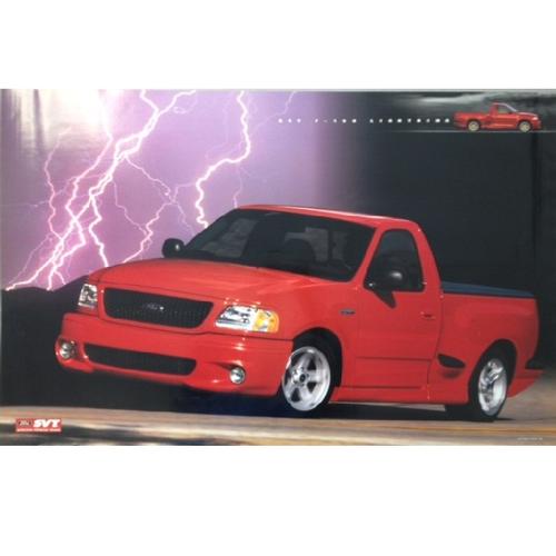 2003 Ford SVT Lightning Bolt Poster - Ford Show Parts
