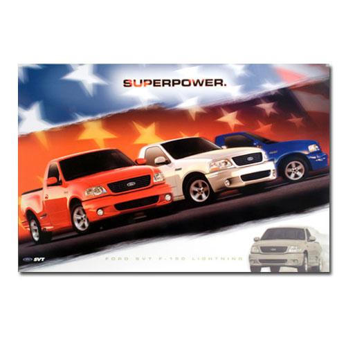2003 Lightning Superpower Poster - Ford Show Parts
