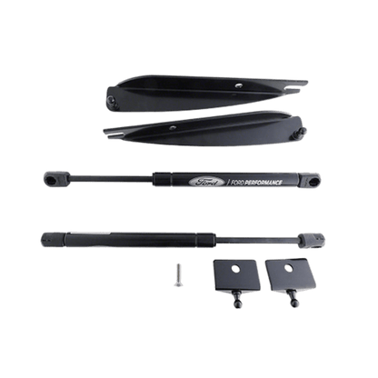 2005 - 14 Mustang Hood Lift Kit w/ Laser Engraved Ford Performance Logo - Ford Show Parts