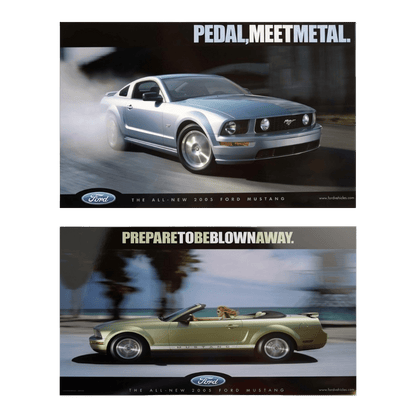 2005 Mustang 2 - sided Poster - Ford Show Parts