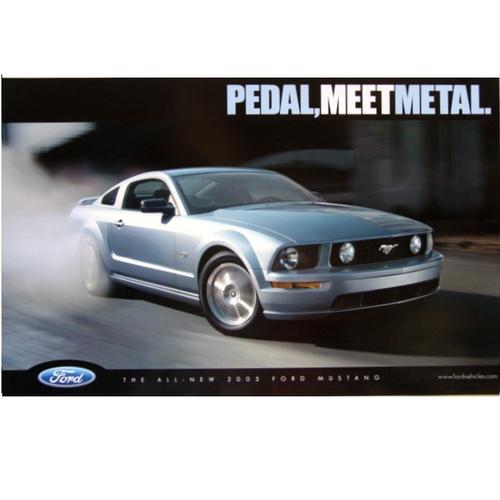 2005 Mustang 2 - sided Poster - Ford Show Parts