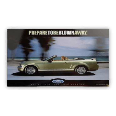 2005 Mustang 2 - sided Poster - Ford Show Parts