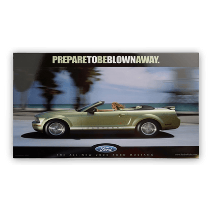 2005 Mustang 2 - sided Poster - Ford Show Parts