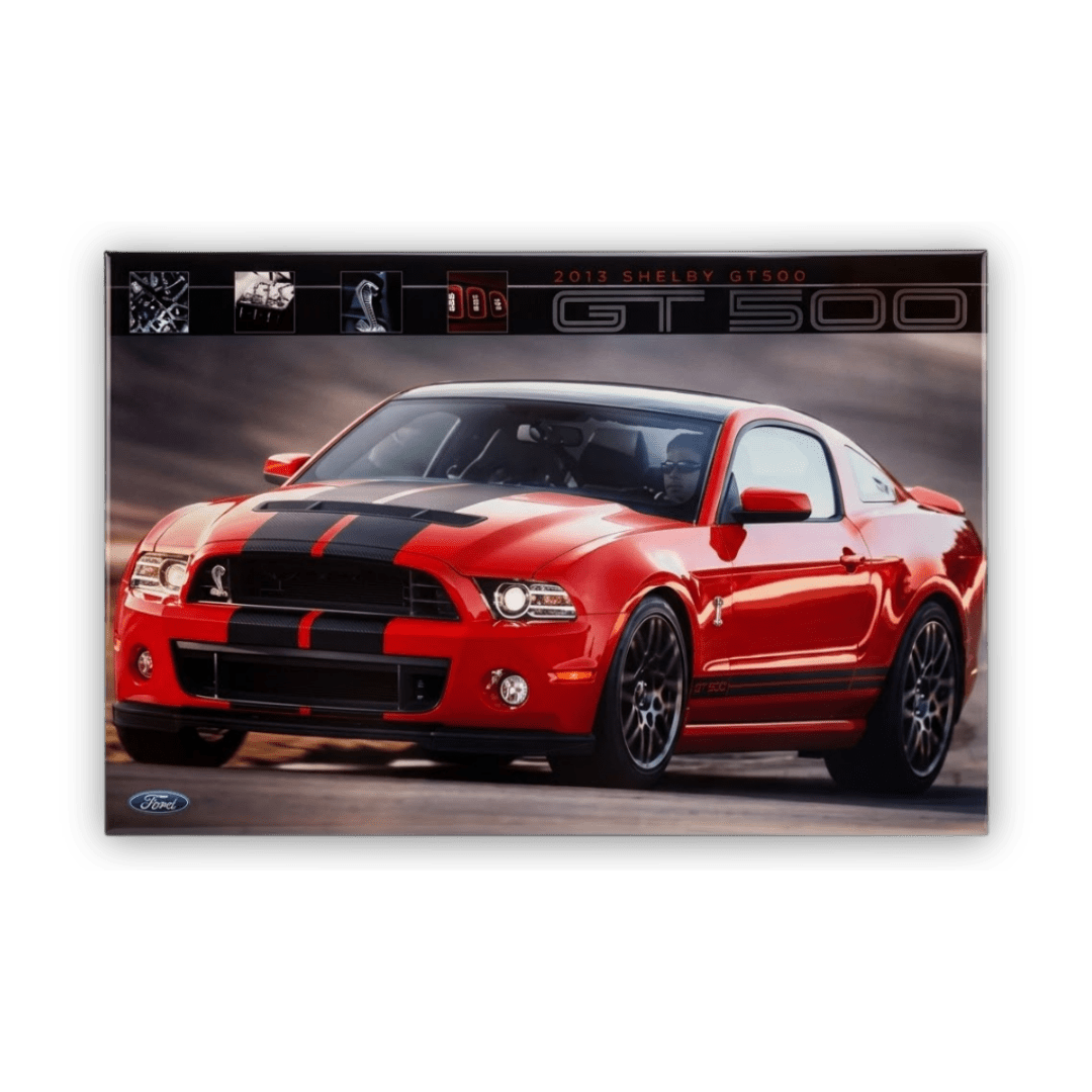 2013 2 - Sided GT500 Poster - Ford Show Parts