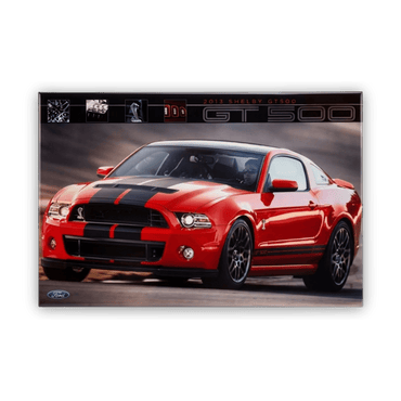 2013 2 - Sided GT500 Poster - Ford Show Parts