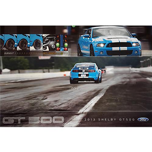 2013 2 - Sided GT500 Poster - Ford Show Parts
