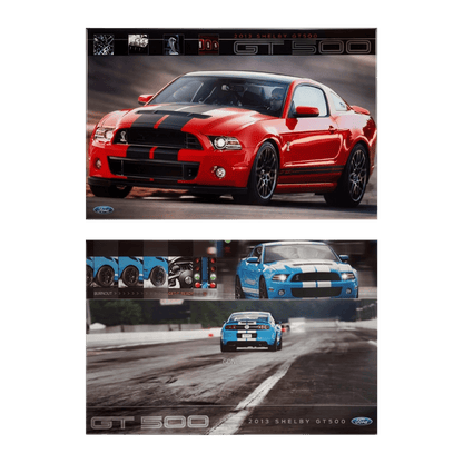 2013 2 - Sided GT500 Poster - Ford Show Parts