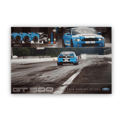 2013 2 - Sided GT500 Poster - Ford Show Parts