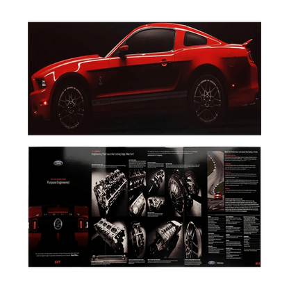 2014 2 - sided GT500 Poster - Ford Show Parts