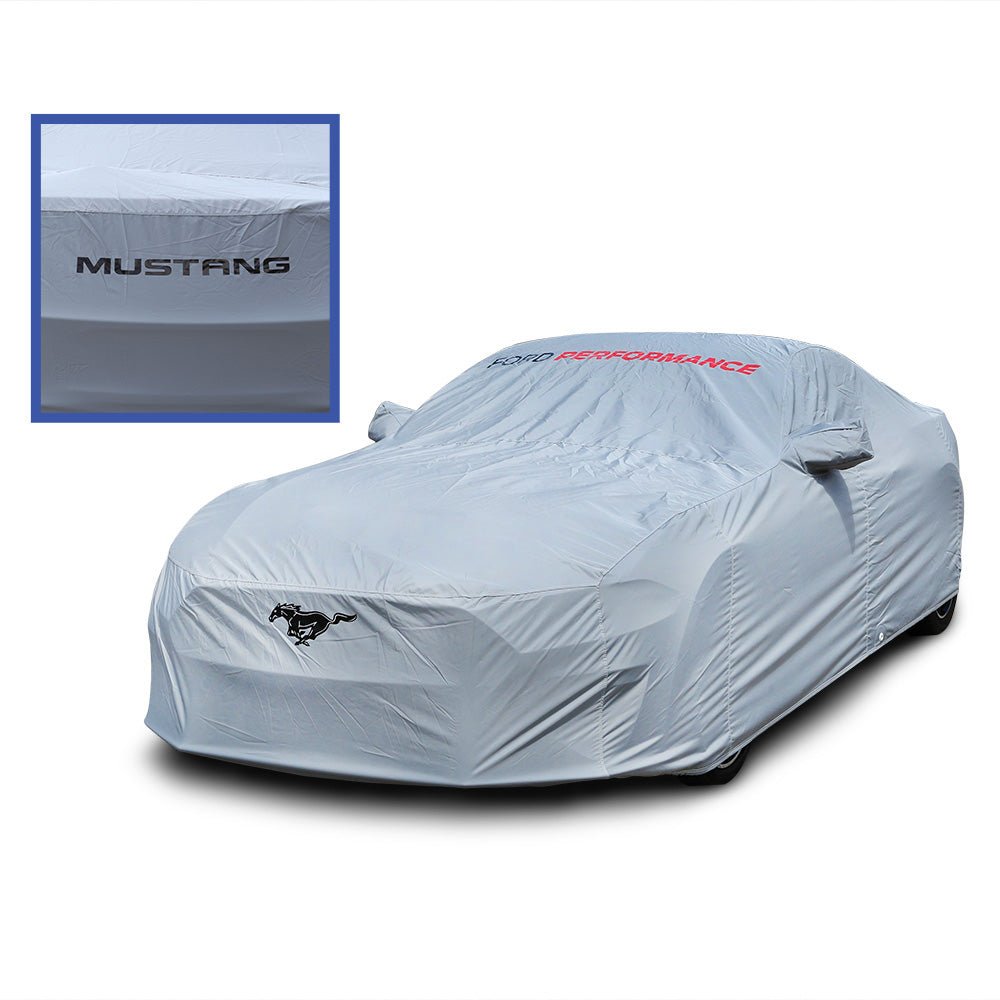 2015 - 2023 MUSTANG COUPE FORD PERFORMANCE CAR COVER (Open Box - Good Condition) - Ford Show Parts