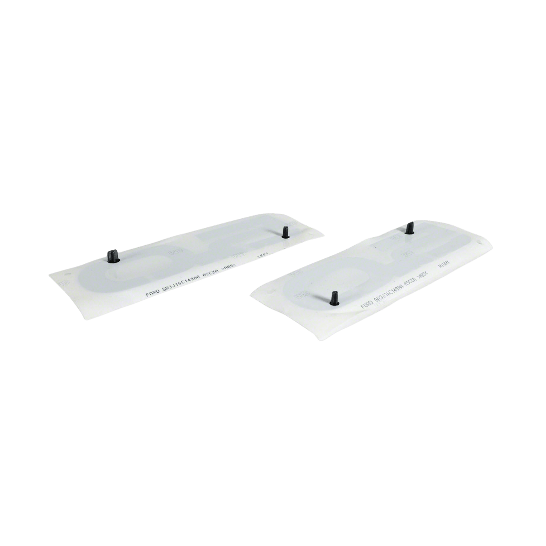 2015 - 2024 Mustang 5.0L Fender Emblem Black - Pair - Ford Show Parts