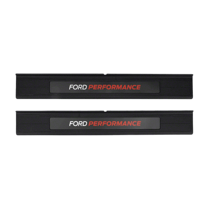 2015 - 2024 Mustang Ford Performance Sill Plate Set - Ford Show Parts