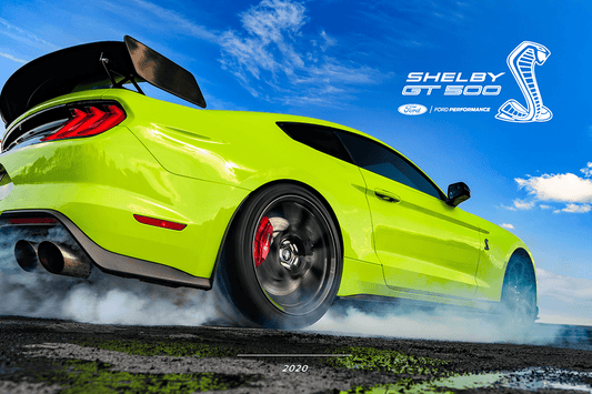 2020 Shelby GT500 Poster (Dealer Exclusive) - Ford Show Parts