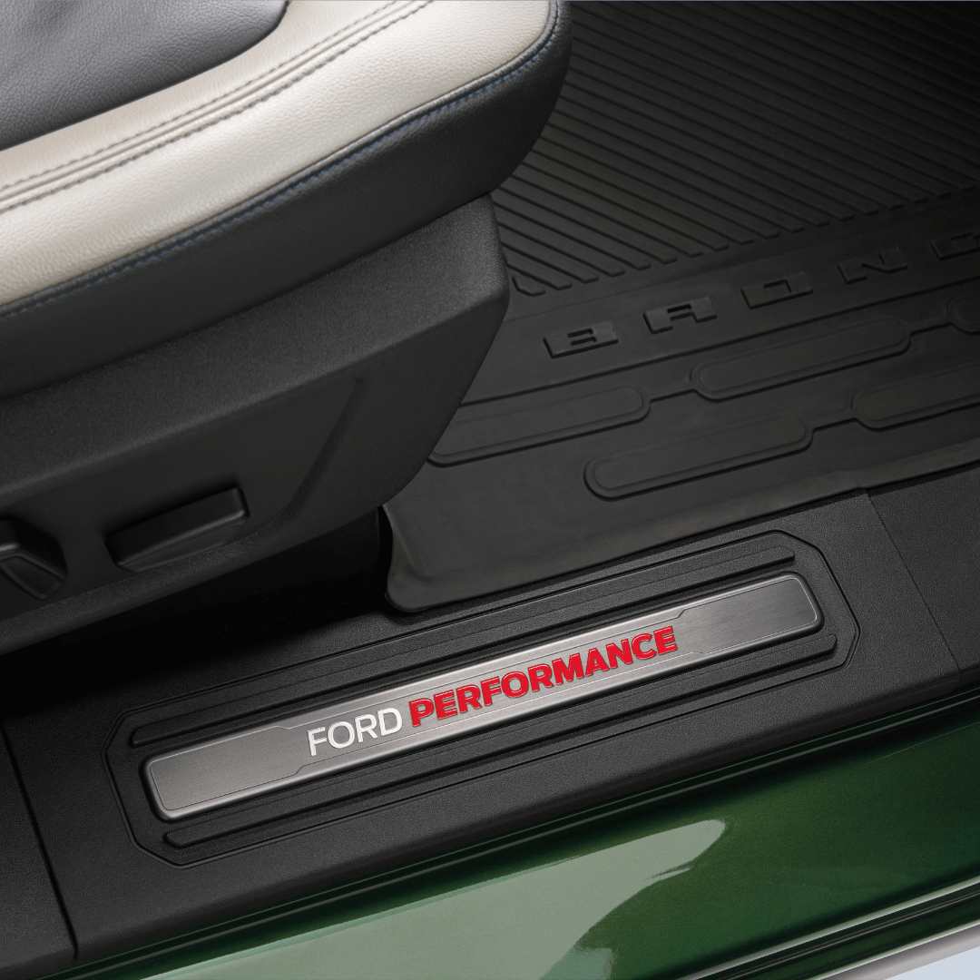 2021 - 2026 Bronco Ford Performance Sill Plate Kit - Ford Show Parts